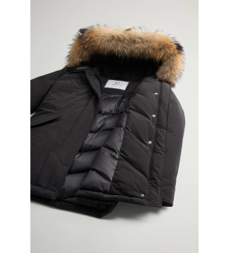 Woolrich Arctic Parka in Urban Touch with detachable fur black