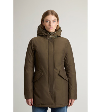 Woolrich Artic Parka in Ramar Cloth green