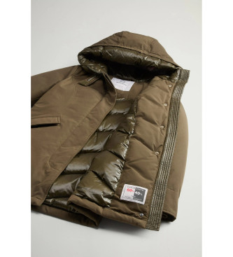 Woolrich Artic Parka in Ramar Cloth green
