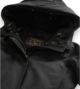 Woolrich Parka Faux Fur negro