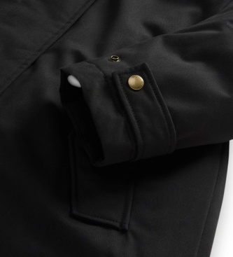 Woolrich Parka Faux Fur negro