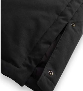 Woolrich Parka Faux Fur negro