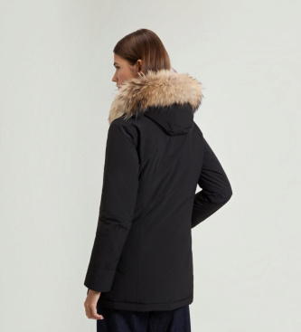 Woolrich Parka Luxury Arctic Raccoon negro