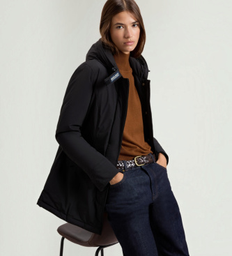 Woolrich Parka Luxury Arctic Raccoon negro