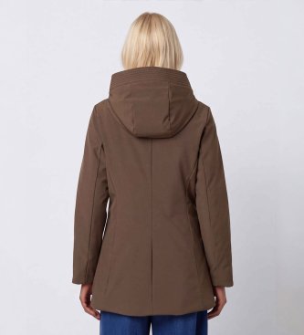 Woolrich Parka New Firth Down marrone