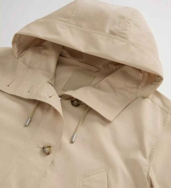 Woolrich Parka Short Urba beige