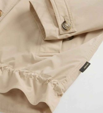 Woolrich Parka Short Urba beige