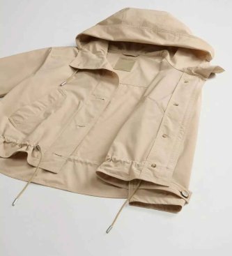 Woolrich Parka Short Urba beige