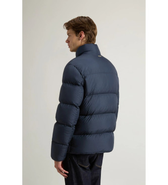 Woolrich Cloud microfleece jacket in navy microfleece