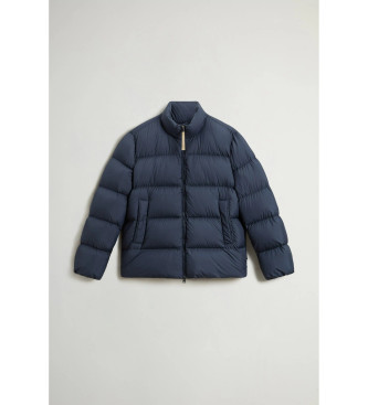 Woolrich Cloud microfleece jacket in navy microfleece