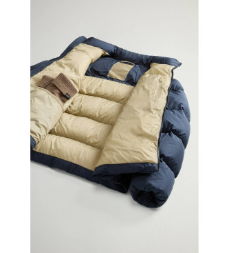 Woolrich Cloud microfleece jacket in navy microfleece