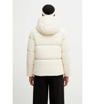 Woolrich Cloud nylon stretch nylon jacket with matt beige finish