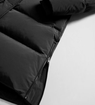 Woolrich Piumino Kelly lungo nero