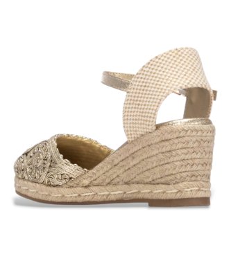 Xti Espadrilles 145338 douradas