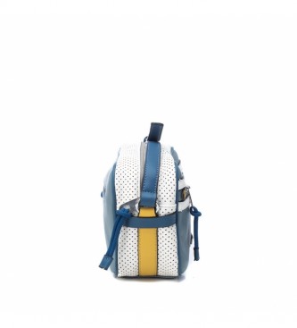 Xti Handbag 086498 blue, beige -15x22x9cm