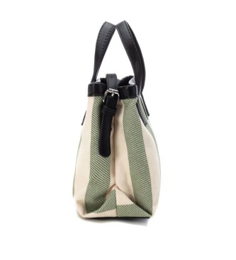 Xti Handbag 184314 beige, green