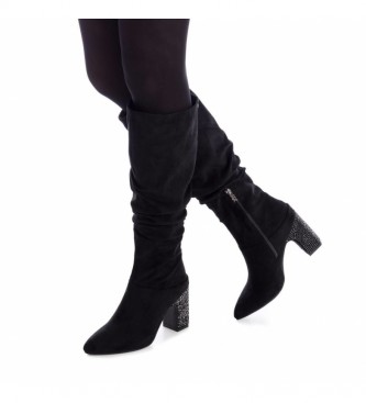 Xti Boots 35087 black -Heel height: 9cm