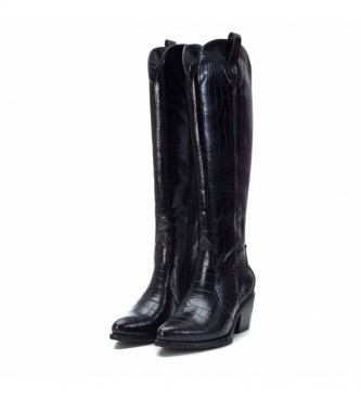 Xti Boots 044431 black -Heel height: 6 cm