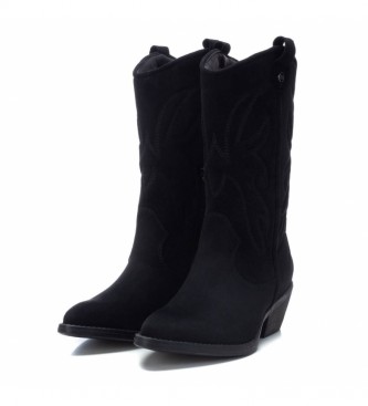 Xti Boots 044582 black -Heel height: 5 cm