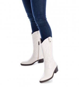 Xti Boots 140407 white -Height heel: 5cm