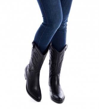 Xti 140407 black boots -Height heel: 5cm