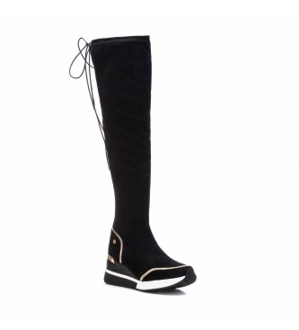 Xti Boots 140547 black -Height: 7cm