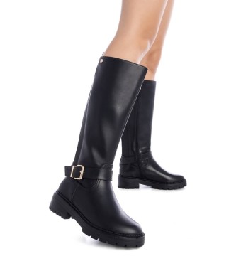 Xti Bota feminina Xti 143089 preto