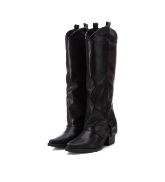 Xti Bota feminina Xti 143416 preto