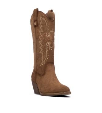 Xti Buty 146102 taupe