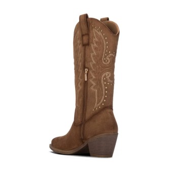 Xti Buty 146102 taupe