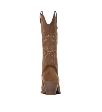 Xti Buty 146102 taupe