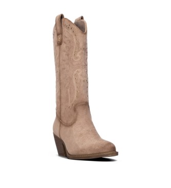 Xti Beige boots 146102