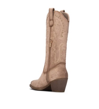 Xti Beige boots 146102