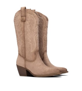 Xti Beige boots 146102
