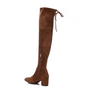 Xti Botas 043078 camel -Altura tacón 6 cm- - Tienda Esdemarca moda, calzado  y complementos - zapatos de marca y zapatillas de marca