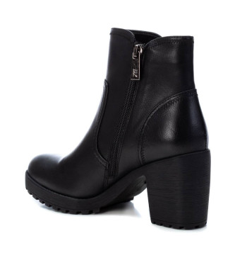 Xti Ankle boots 034363 black -Height heel: 8 cm