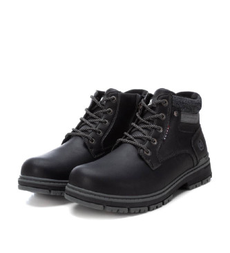 Xti XTI MEN'S ANKLE BOOT XTI 143137 zwart