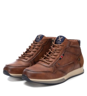 Xti Xti Botas de tornozelo para homem 143215 castanho