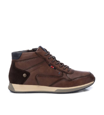 Xti Xti Botas de tornozelo para homem 143215 castanho