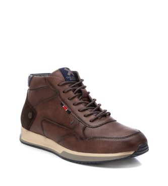 Xti Xti Botas de tornozelo para homem 143215 castanho