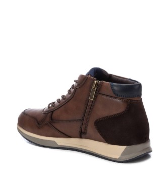 Xti Xti Botas de tornozelo para homem 143215 castanho