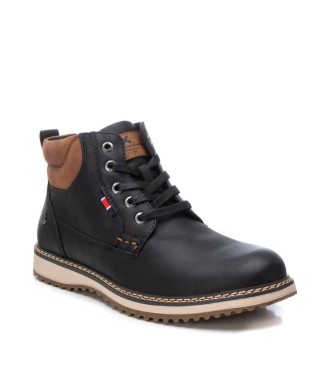 Xti Xti Bottes de cheville pour hommes 143216 noir