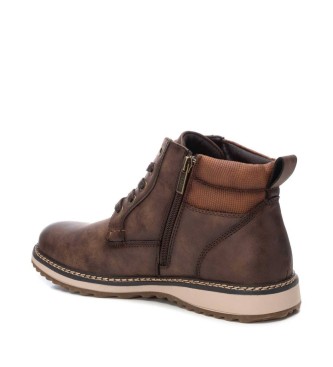 Xti Xti Botas de tornozelo para homem 143216 castanho