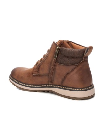 Xti Xti Botas de tornozelo para homem 143216 castanho