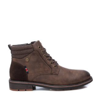 Xti Xti Botas de tornozelo para homem 143221 castanho