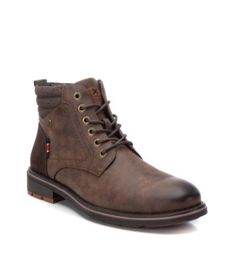 Xti Xti Botas de tornozelo para homem 143221 castanho