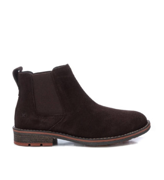 Xti Xti Botas de tornozelo para homem 143265 castanho