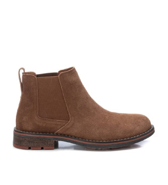 Xti Xti Botas de tornozelo para homem 143265 castanho