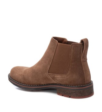 Xti Xti Botas de tornozelo para homem 143265 castanho