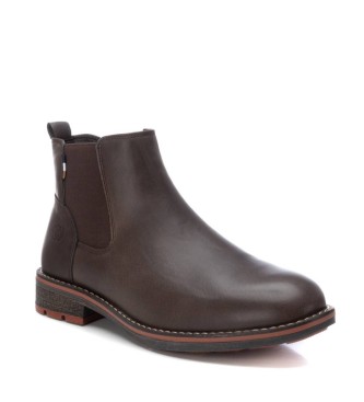 Xti Xti Botas de tornozelo para homem 143271 castanho